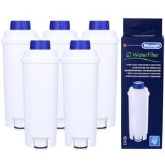 Delonghi WaterFilter SER3017 DLS C002 Фильтр для воды для кофемашины, 5 шт. цена и информация | Аксессуары для кофейных аппаратов | kaup24.ee