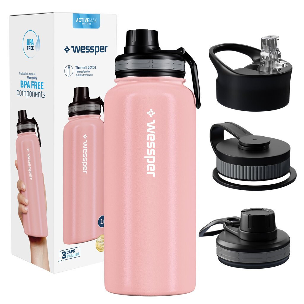 Joogijook Wessper ActiveMax Steeline, 1000ml hind ja info | Joogipudelid | kaup24.ee