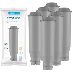 Wessper AquaClaro, 6 tk цена и информация | Аксессуары для кофейных аппаратов | kaup24.ee