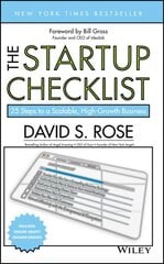 Startup Checklist: 25 Steps to a Scalable, High-Growth Business hind ja info | Majandusalased raamatud | kaup24.ee