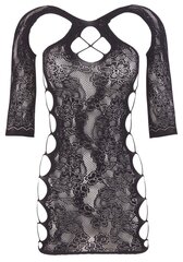 Платье Mandy Mystery с кружевными рукавами, размер S-L, черный цена и информация | Сексуальное женское белье | kaup24.ee
