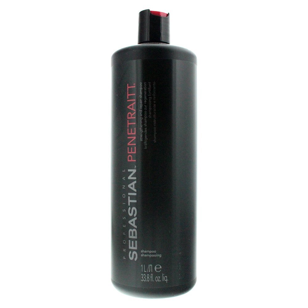 Taastav šampoon juustele Sebastian Professional Penetraitt 1000 ml hind ja info | Šampoonid | kaup24.ee