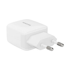 Ricomm seinalaadija 25W PD RC252 EU, 1xUSB-A, 1xUSB-C + 2.1m USB-C Cable hind ja info | Mobiiltelefonide laadijad | kaup24.ee