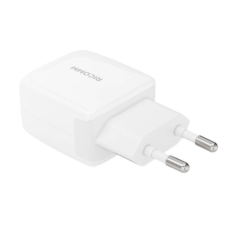 Ricomm seinalaadija 25W PD RC251 EU, 1xUSB-C + 2.1m USB-C Cable hind ja info | Mobiiltelefonide laadijad | kaup24.ee