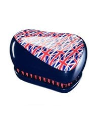 Juuksehari Tangle Teezer Compact Styler Cool Britania цена и информация | Расчески, щетки для волос, ножницы | kaup24.ee