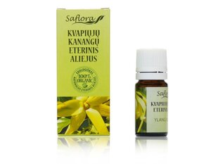 Ylang-ylang eeterlik õli Saflora 10 ml hind ja info | Eeterlikud ja kosmeetilised õlid | kaup24.ee