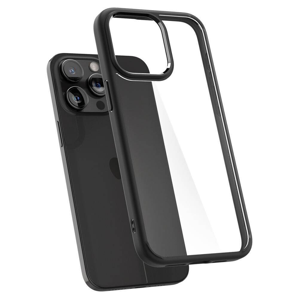 Spigen Ultra Hybrid iPhone 15 Pro Max, läbipaistev frost must hind ja info | Telefoni kaaned, ümbrised | kaup24.ee