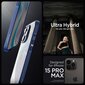 Spigen Ultra Hybrid iPhone 15 Pro Max, läbipaistev frost must hind ja info | Telefoni kaaned, ümbrised | kaup24.ee