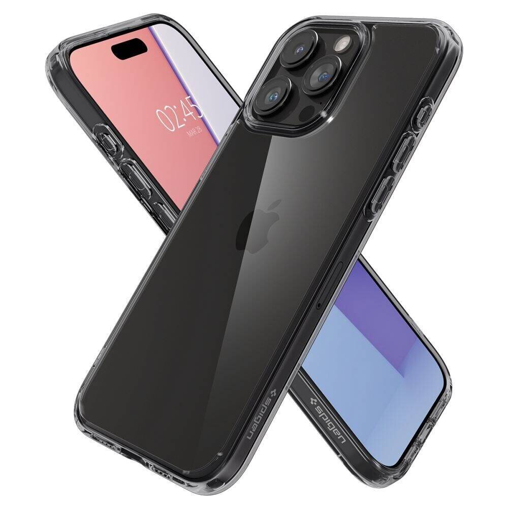 Spigen Ultra Hybrid iPhone 15 Pro Max, läbipaistev frost must hind ja info | Telefoni kaaned, ümbrised | kaup24.ee