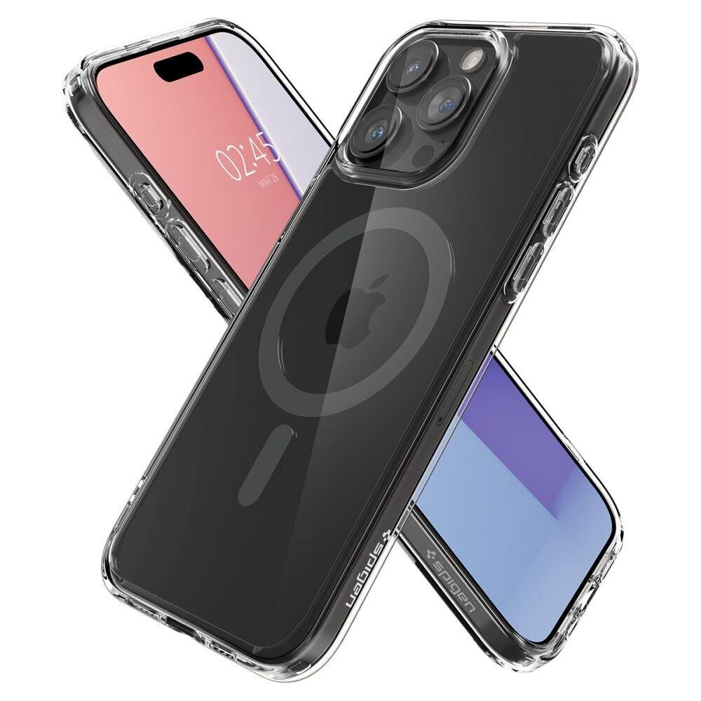 Spigen Ultra Hybrid Mag iPhone 15 Pro Max 6,7" Magsafe graphite ACS06577 цена и информация | Telefoni kaaned, ümbrised | kaup24.ee