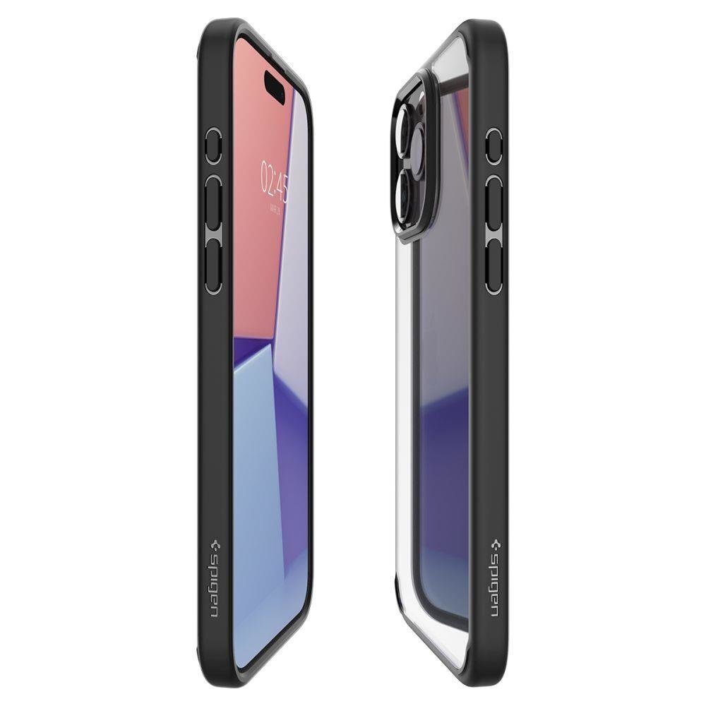 Spigen Ultra Hybrid iPhone 15 Pro Max 6,7", matte black ACS06570 hind ja info | Telefoni kaaned, ümbrised | kaup24.ee