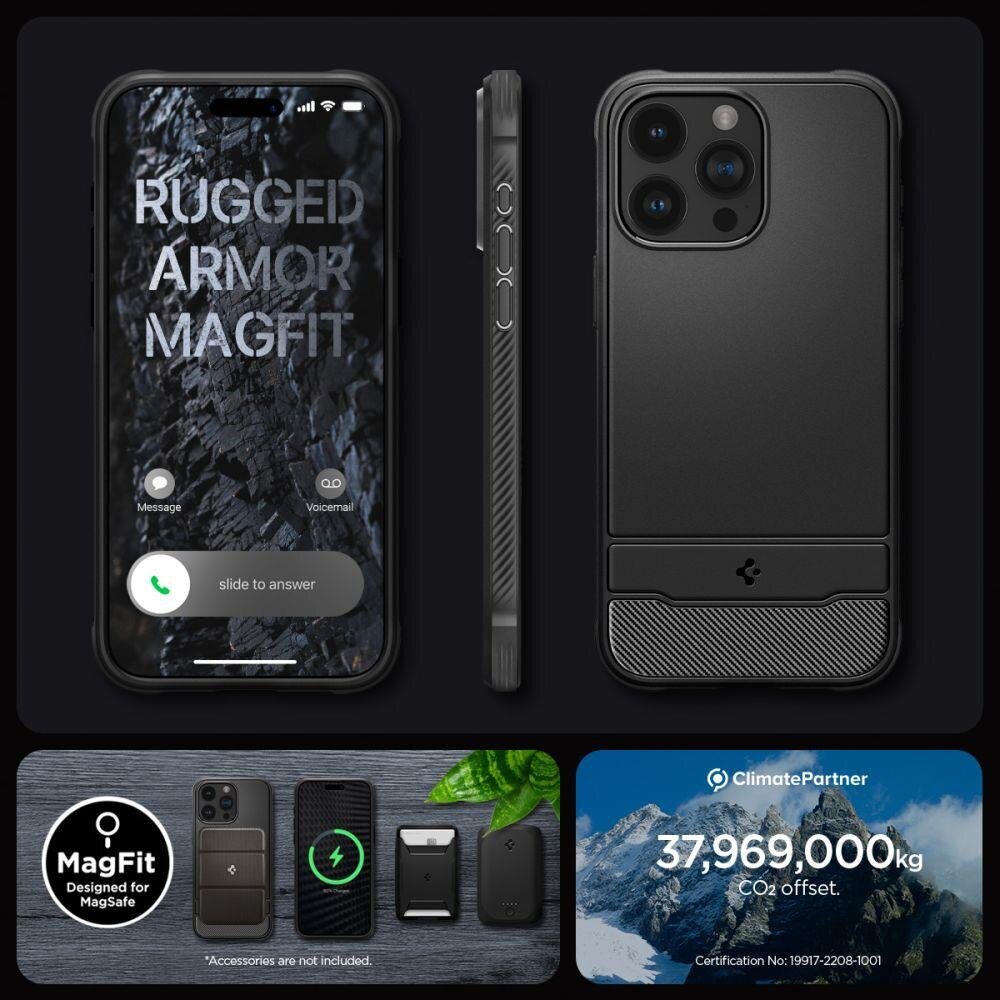 Spigen Rugged Armor Mag MagSafe hind ja info | Telefoni kaaned, ümbrised | kaup24.ee