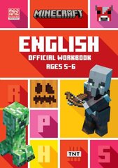 Minecraft English Ages 5-6: Official Workbook цена и информация | Пособия по изучению иностранных языков | kaup24.ee