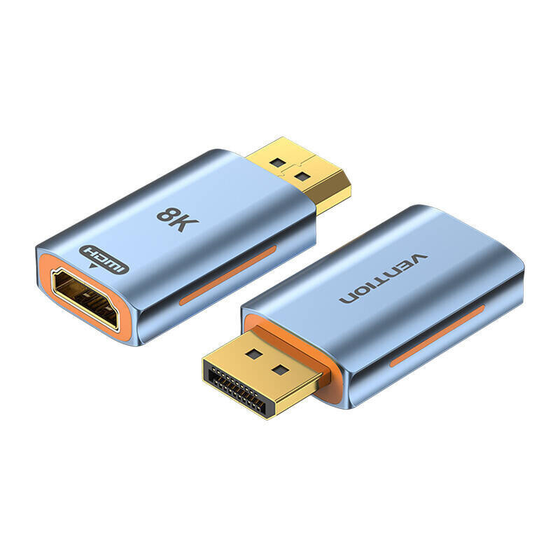 Vention videoadapter HDMI female - Display Port male adapter HFMH0 8K hind ja info | USB jagajad, adapterid | kaup24.ee
