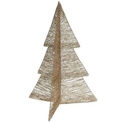 Световое рождественское украшение Золотая елка цена и информация | Декорации | kaup24.ee