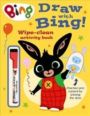 Draw With Bing! Wipe-clean Activity Book цена и информация | Книги для малышей | kaup24.ee