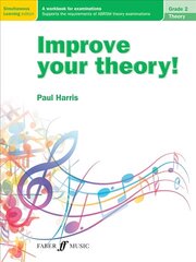 Improve your theory! Grade 2, Grade 2 цена и информация | Книги об искусстве | kaup24.ee