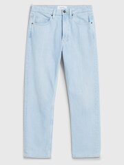 CALVIN KLEIN Mid Rise Boyfriend Denim Light 32' 560076824 цена и информация | Женские тканевые брюки с поясом, синие | kaup24.ee