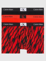 CALVIN KLEIN Trunk 3Pk Tiger Stripe Print 545665319 цена и информация | Мужские боксеры | kaup24.ee