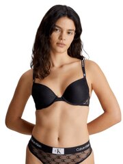 CALVIN KLEIN Push Up Plunge Black 545664618 цена и информация | Спортивные бюстгальтеры | kaup24.ee