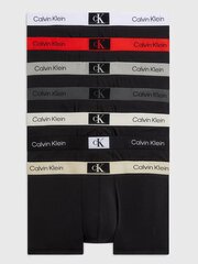 CALVIN KLEIN Trunk 7pk Black 545665339 цена и информация | Мужские боксеры | kaup24.ee