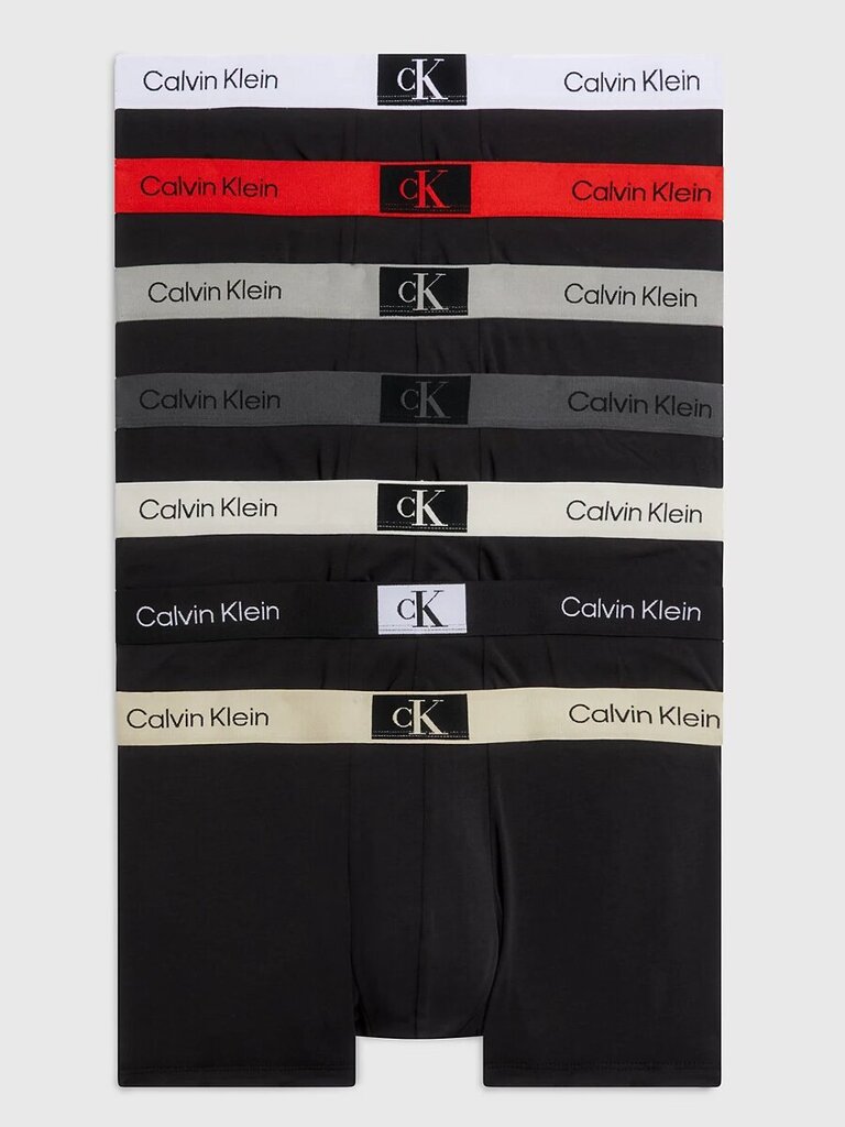 Püksid meestele Calvin Klein 545665339, must, 7 tk. цена и информация | Meeste aluspesu | kaup24.ee