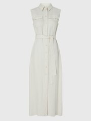 CALVIN KLEIN Tencel Sleeveless Shirt Dress Vintage Ivory 560076806 цена и информация | Платья | kaup24.ee