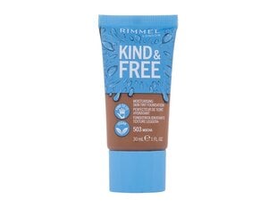 Jumestuskreem Rimmel London Kind & Free Foundation 503 Mocha, 30 ml hind ja info | Jumestuskreemid, puudrid | kaup24.ee