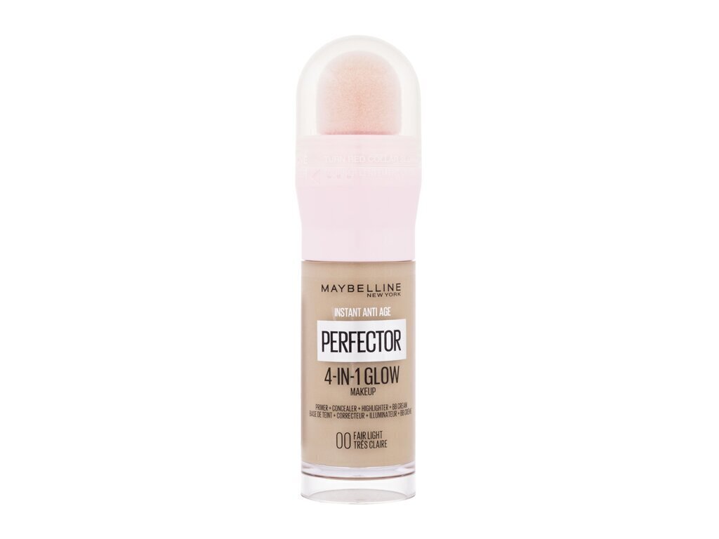 Jumestuskreem Maybelline Instant Age Rewind Perfector 4-In-1 Glow 00 Fair, 20ml цена и информация | Jumestuskreemid, puudrid | kaup24.ee