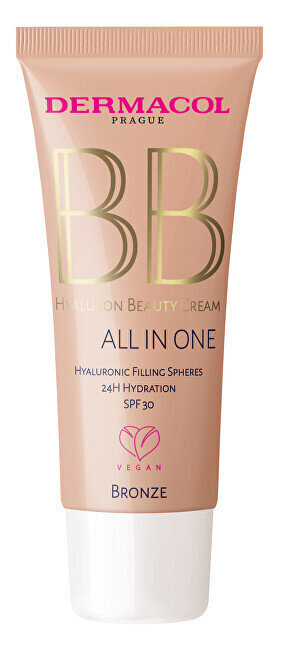 BB kreem Dermacol All In One SPF 30 Bronze, 30 ml цена и информация | Jumestuskreemid, puudrid | kaup24.ee