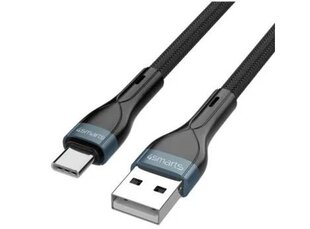 Кабель USB-A — USB-C PremiumCord 18 Вт, 1 м, черный цвет цена и информация | Кабели и провода | kaup24.ee