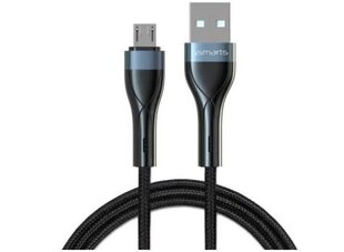 USB-A to Micro Cable PremiumCord 10W 1m, must цена и информация | Кабели и провода | kaup24.ee