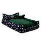 Koera magamisase GoGift Crown, erinevad suurused, roheline цена и информация | Pesad, padjad | kaup24.ee