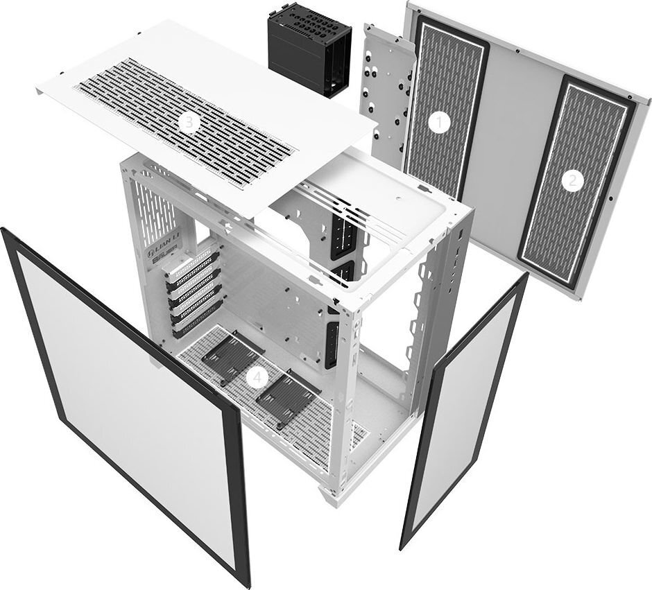 Lian Li PC-O11DW hind ja info | Arvutikorpused | kaup24.ee