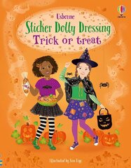 Sticker Dolly Dressing Trick or treat hind ja info | Väikelaste raamatud | kaup24.ee