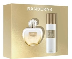 Kinkekomplekt naistele Antonio Banderas Her Golden Secret: tualettvesi EDT, 80 ml + deodorant, 150 ml hind ja info | Naiste parfüümid | kaup24.ee