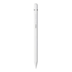 Active, multifunctional stylus Baseus Smooth Writing Series with wireless charging, USB-C (White) цена и информация | Аксессуары для планшетов, электронных книг | kaup24.ee