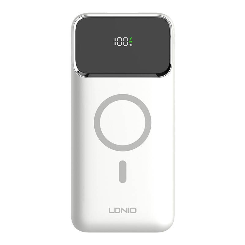 Ldnio akupank PowerBank PQ12, 15W, 10000mah, valge hind ja info | Mobiiltelefonide laadijad | kaup24.ee