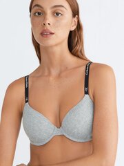 CALVIN KLEIN Lightly Lined Demi Grey Heather 545664655 цена и информация | Бюстгальтеры | kaup24.ee