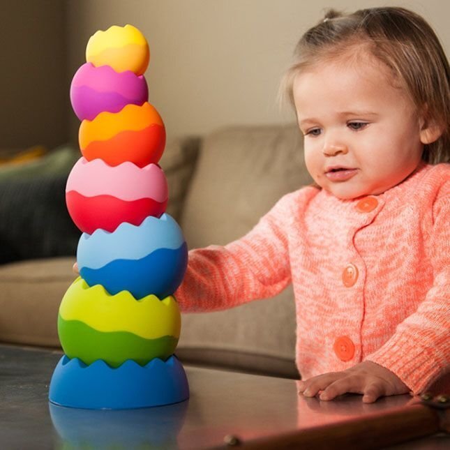 Tobbles Neo „Torn väikelastele“ Fat Brain Toys, 238653 цена и информация | Imikute mänguasjad | kaup24.ee