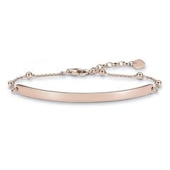 Женские браслеты Thomas Sabo LBA0044-415-12-L Розовый Ювелирное серебро цена и информация | Женские браслеты | kaup24.ee