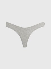 CALVIN KLEIN Thong Grey Heather 545665362 цена и информация | набор из 3 хлопковых женских трусиков с рисунком | kaup24.ee