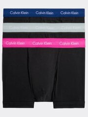 Calvin Klein aluspüksid meestele 545665272, must, 3 tk. цена и информация | Мужские трусы | kaup24.ee