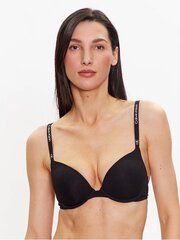 CALVIN KLEIN Push Up Plunge Black 545664672 цена и информация | Спортивные бюстгальтеры | kaup24.ee