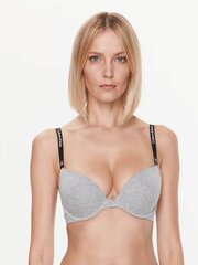 CALVIN KLEIN Push Up Plunge Grey Heather 545664663 цена и информация | Спортивные бюстгальтеры | kaup24.ee