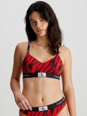 CALVIN KLEIN Lght Lined Bralette Tiger Print Hazard 545664477 цена и информация | Спортивные бюстгальтеры | kaup24.ee