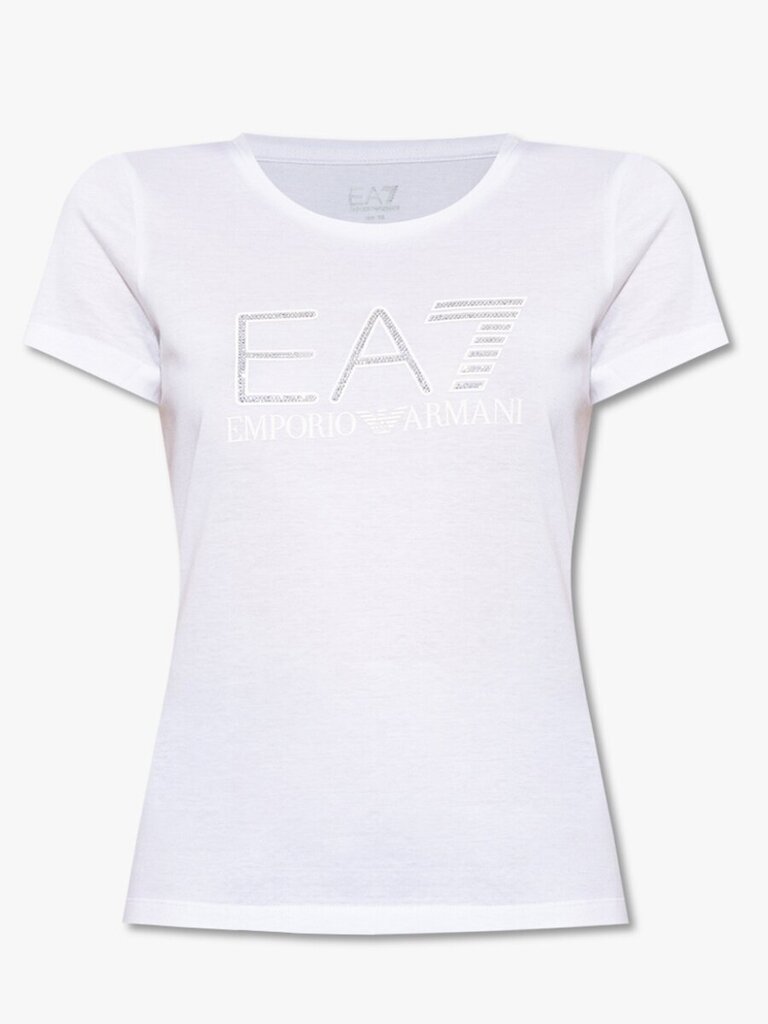 T-särk naistele EA7 280545633, valge hind ja info | Naiste T-särgid | kaup24.ee
