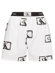 CALVIN KLEIN Boxer Traditional Stencil Logo White 545664568 цена и информация | Женские шорты | kaup24.ee