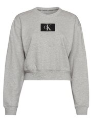 CALVIN KLEIN Lounge Sweatshirt Grey Heather 545664682 цена и информация | Женские кофты | kaup24.ee