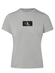 CALVIN KLEIN S/s Crew Neck Grey Heather 545664707 цена и информация | Женские футболки | kaup24.ee